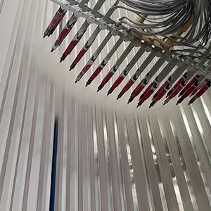 Fully Automatic Powder Coating System for a Large Aluminum Profile Production Base in Asia