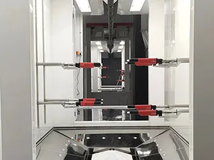 Automatic Powder Coating Case for a Large Automotive Parts Manufacturer