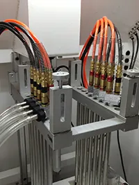 Automatic Powder Coating Case for a Large Automotive Parts Manufacturer