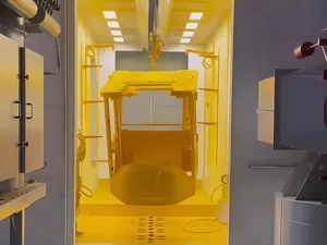Fully Automatic Powder Coating for Construction Machinery Housings: MINGYU Heavy Industry