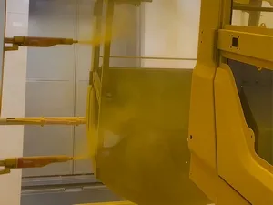 Fully Automatic Powder Coating for Construction Machinery Housings: MINGYU Heavy Industry