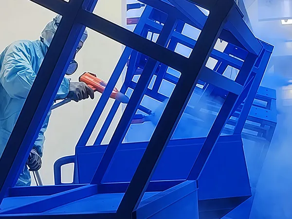 Automatic Powder Coating Line for Fitness Equipment