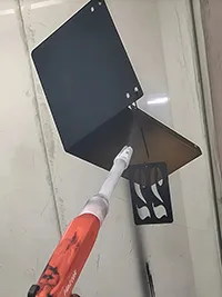 Powder Coating of Flat Workpieces